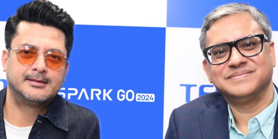 TECNO cuts price of Phantom V Fold and unveils Spark Go 2024 with Tollywood star Jisshu