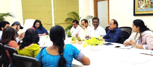 Odisha DC Anu Garg reviewed P & C department ‘s Annual Action Plan for 2025-26