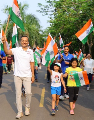 Naveen Jindal leads Tiranga Yatra for success of Operation Sindoor