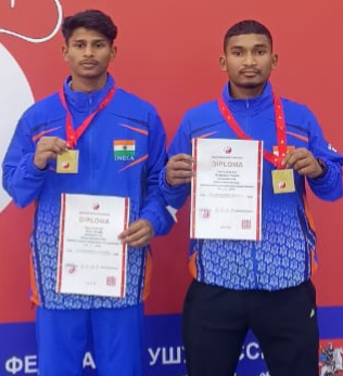 Jindal Sports Hostel athletes secure double gold at Moscow Wushu Star International Championship 2025