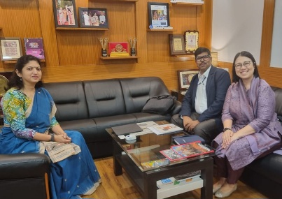 ADB Country Director Oka & Odisha H&UD Principal Secretary Usha Padhee Discussed on Urban Mobility and Support to Livable Cities Mission