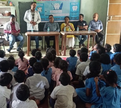 Hindalco’s Meenakshi Coal Mine organised dental camps for children