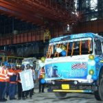 Tata Steel Kalinganagar plant dispatches the first batch of Galvanised Coils