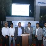 Tata Steel Meramandali dedicates NH-55 lighting & starts pond renovation village Sarpa