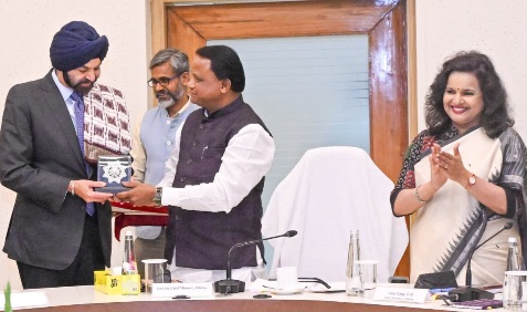 World Bank chief Banga assured Odisha CM partnership for skill development, praised Central Tool Room Training Centre