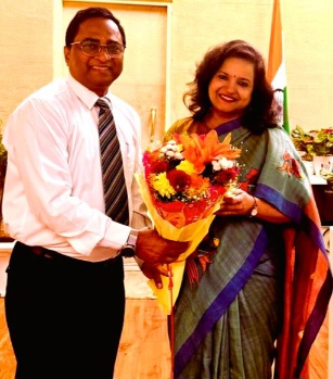 AIIMS Bhubaneswar Executive Director Calls on Chief Secretary of Odisha-