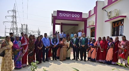 Adani Foundation’s rural community hall Adani Bhawan inaugurated