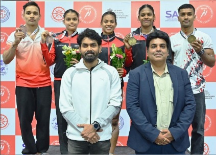 Odisha AM/NS India Gymnastics Centre hosts National Championships, host team win 3 golds