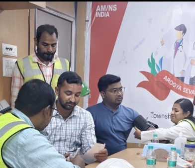 AM/NS India organises Arogya Seva health camp